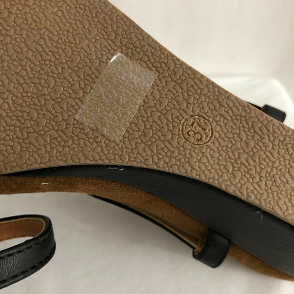 Alexis Leroy Womens Sandals Wedge Ankle Strap US 6 - Picture 5 of 6